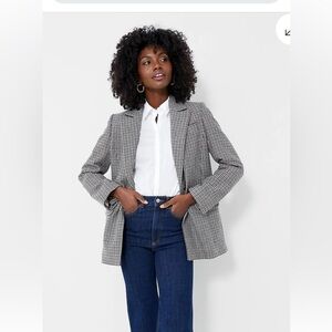 Barbour Light Fawn Patrisse Tailored  Blazer NWT Sz 16(UK) 12 US